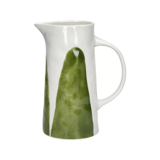 Pichet en porcelaine LABO vert