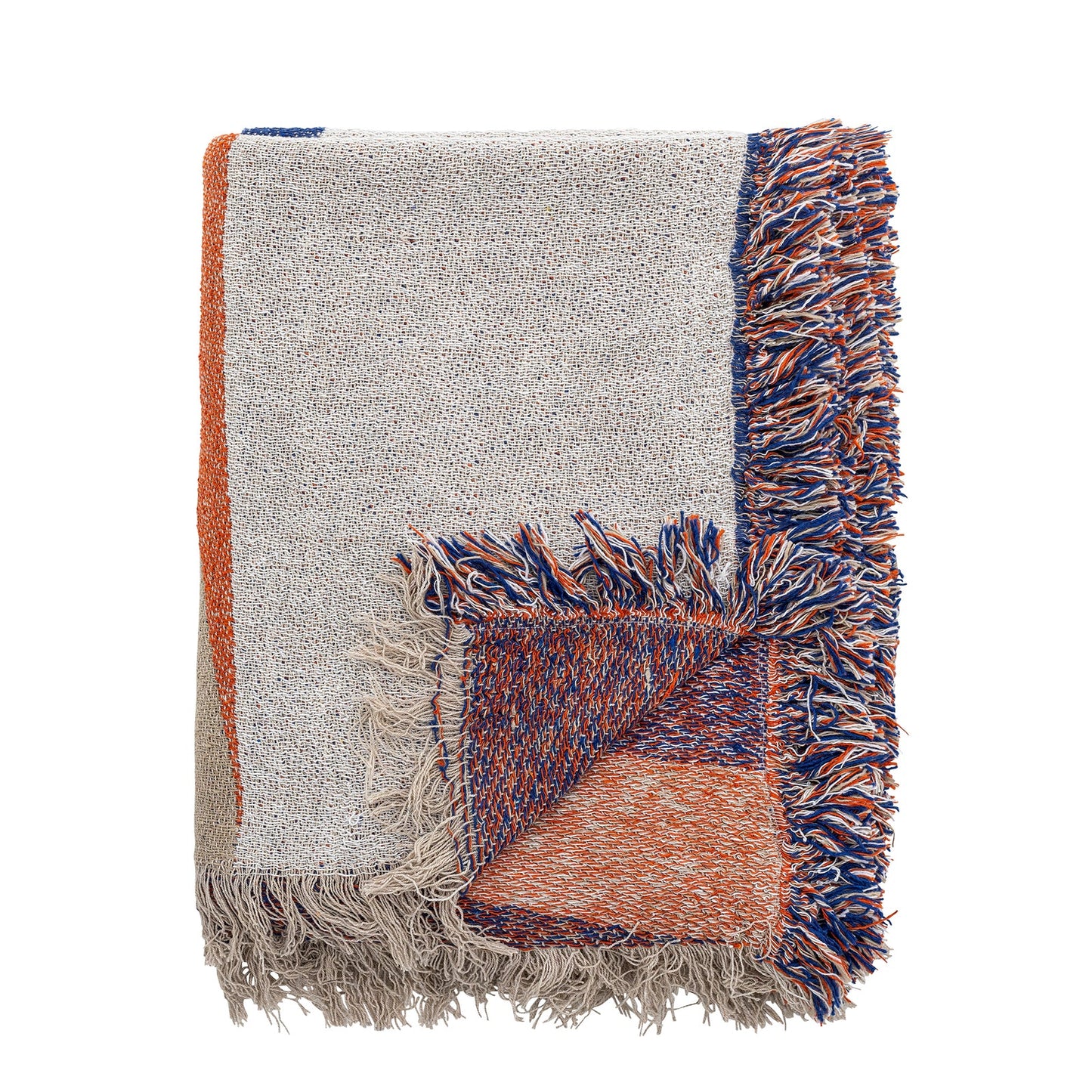 Plaid en coton recyclé Clarita