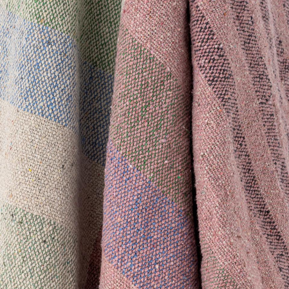 Plaid Desire en coton recyclé