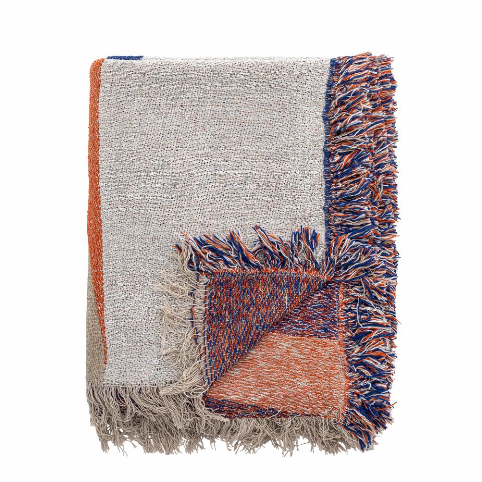 Plaid en coton recyclé Clarita