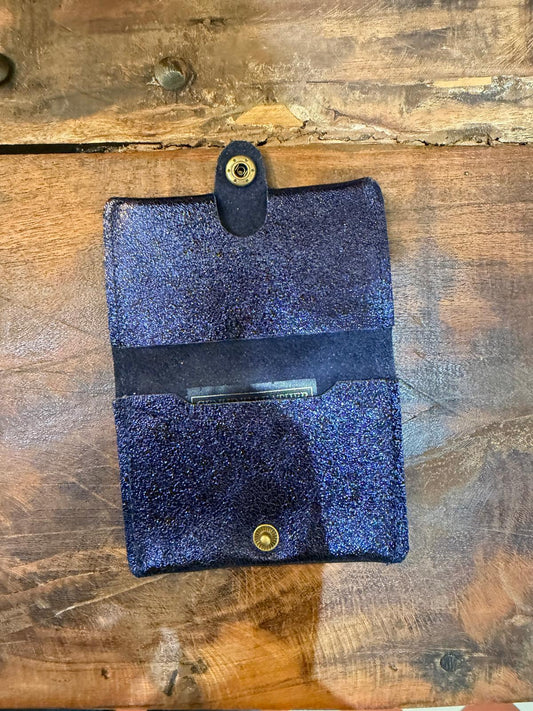 Leather card holder - 7 colors