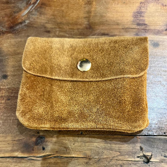 Porte monnaie cuir camel - Sélection Thank You Margareth