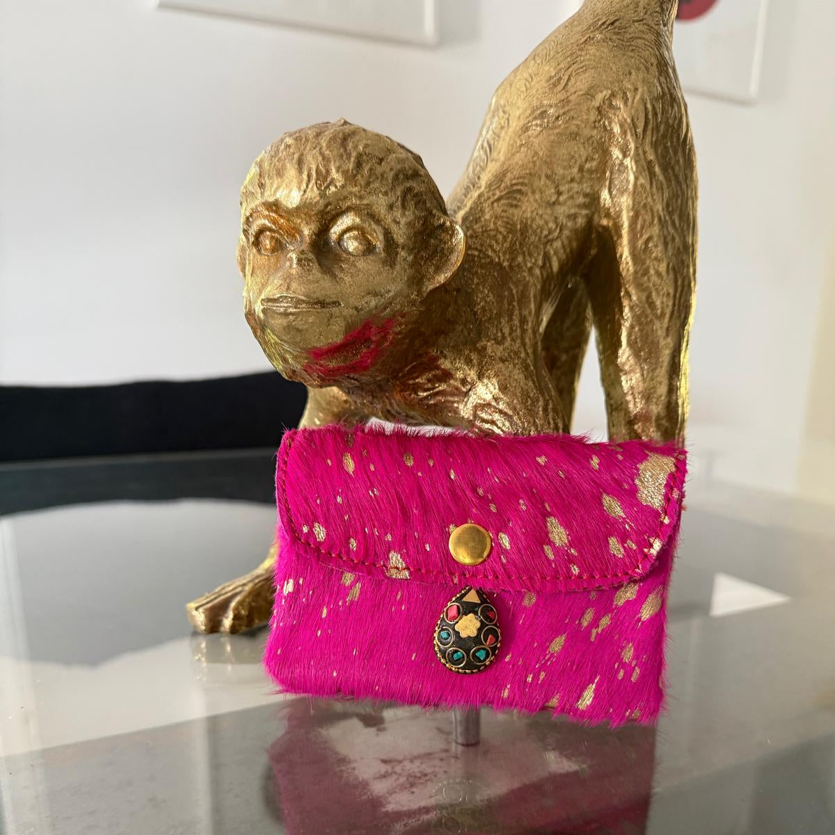 Porte monnaie Ginger rose