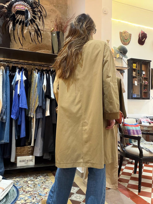 Milaia Cappuccino Trench Coat - MKT Studio