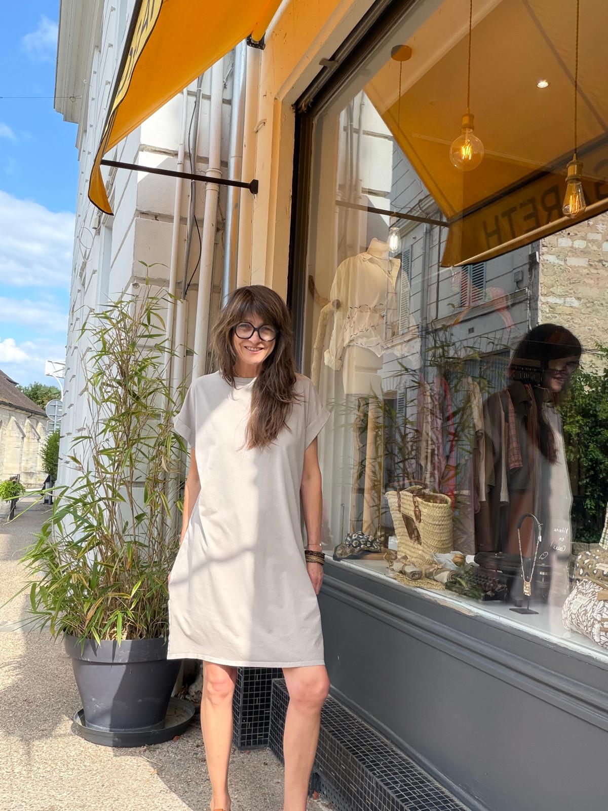 Robe t-shirt Mina