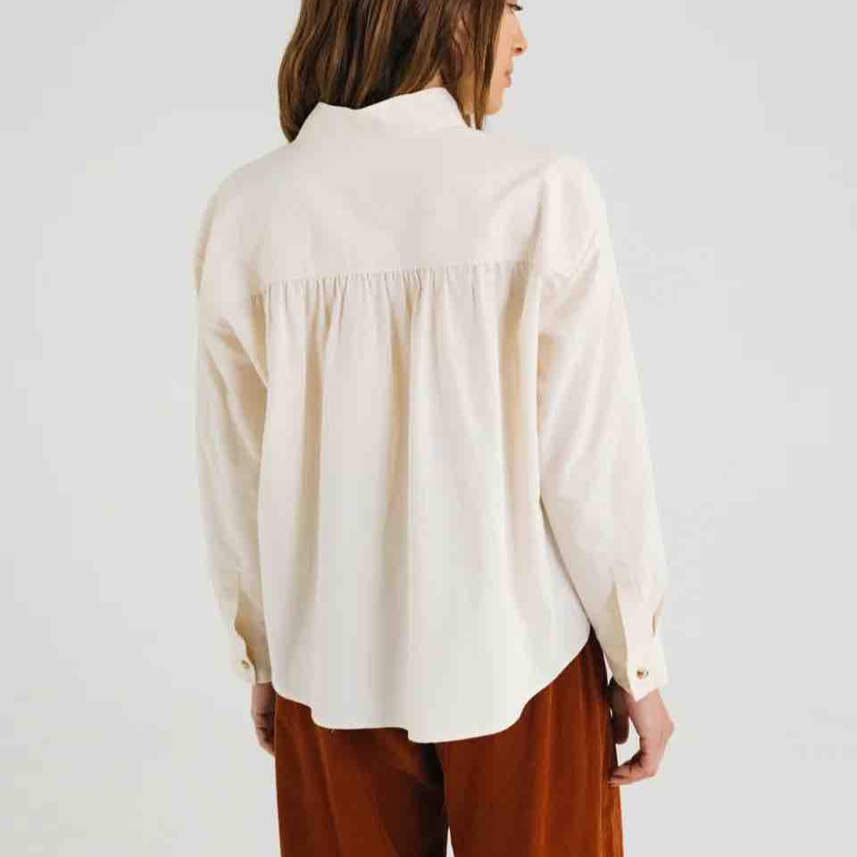 Emma Crema Shirt - Sacred Heart
