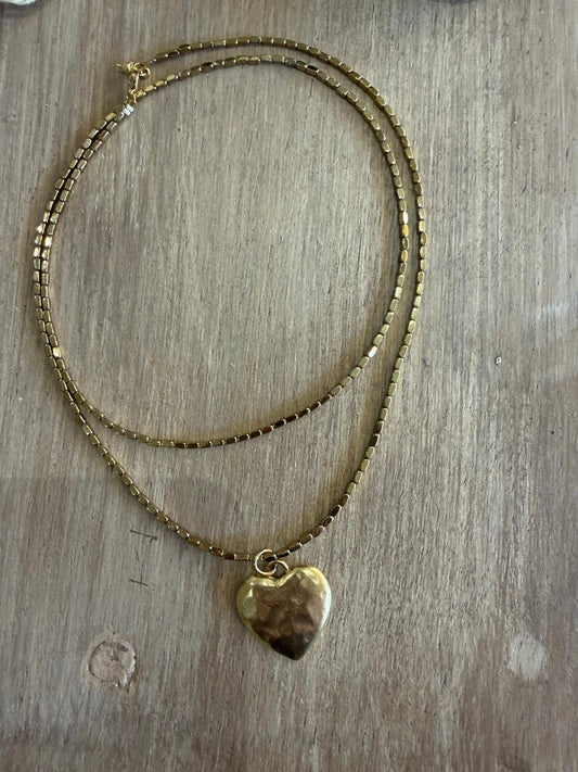 Sautoir Ceyla coeur