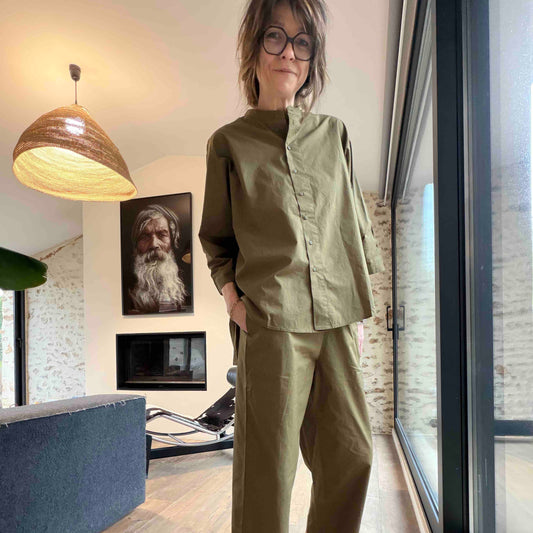 Chemise courte Seoul - 4 coloris