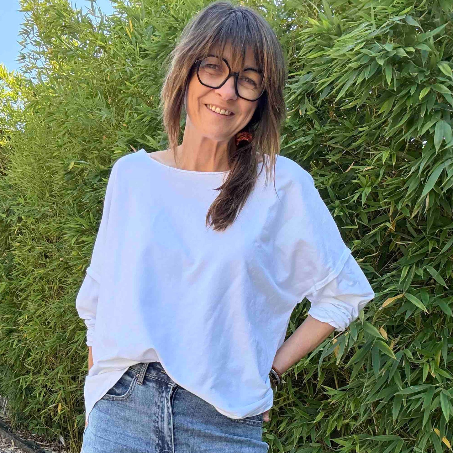 T-shirt sweat léger Lauren - Sélection Thank You Margareth