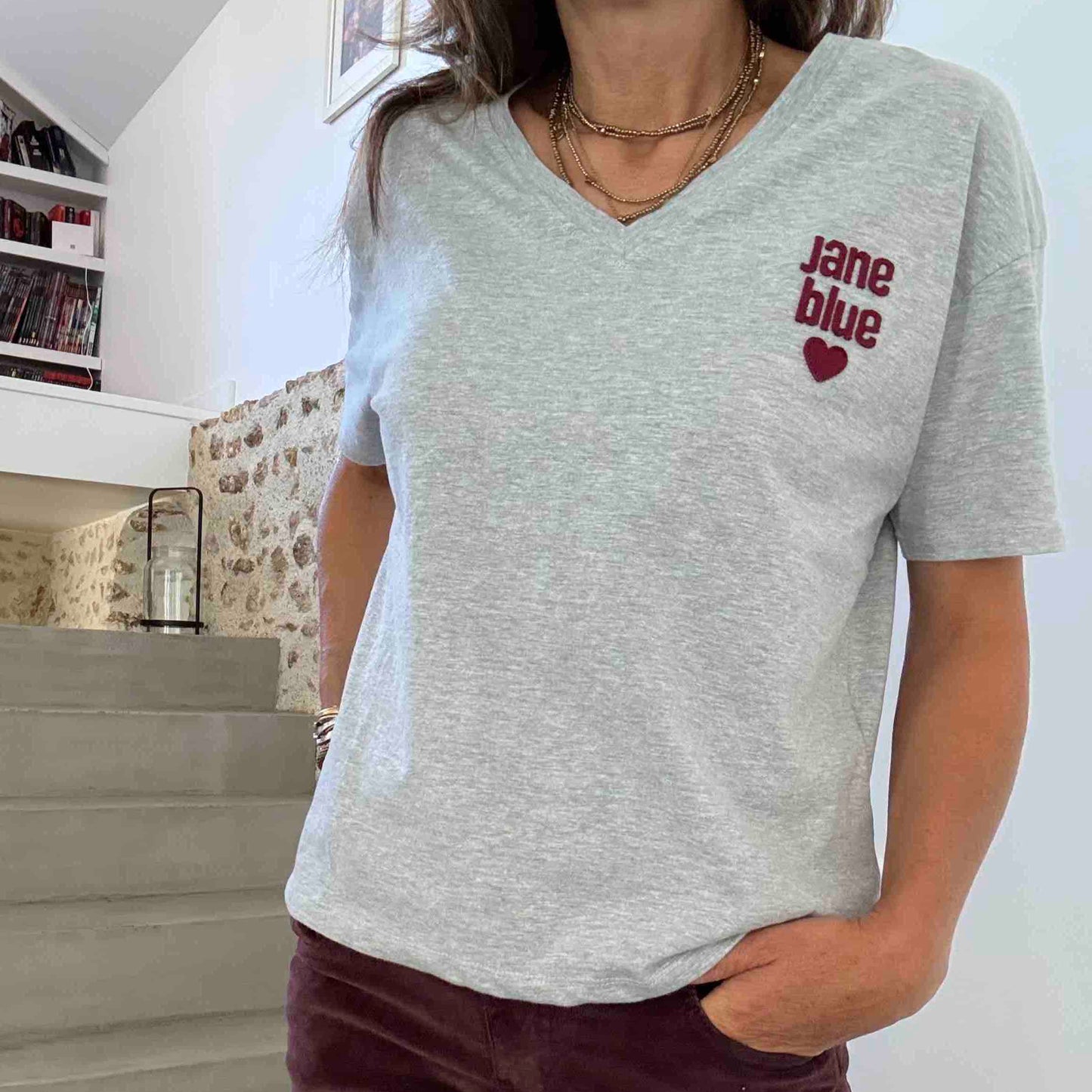 T-shirt Titanic - Jane Blue