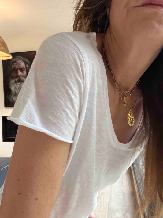 T-shirt Tovony white - Hartford