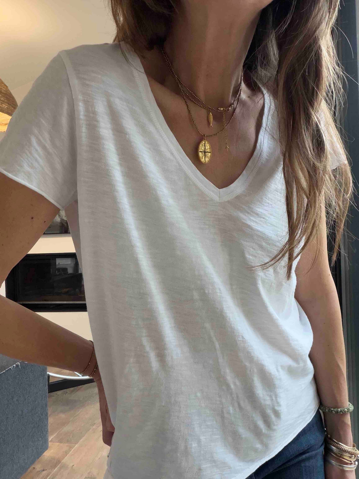 T-shirt Tovony white - Hartford