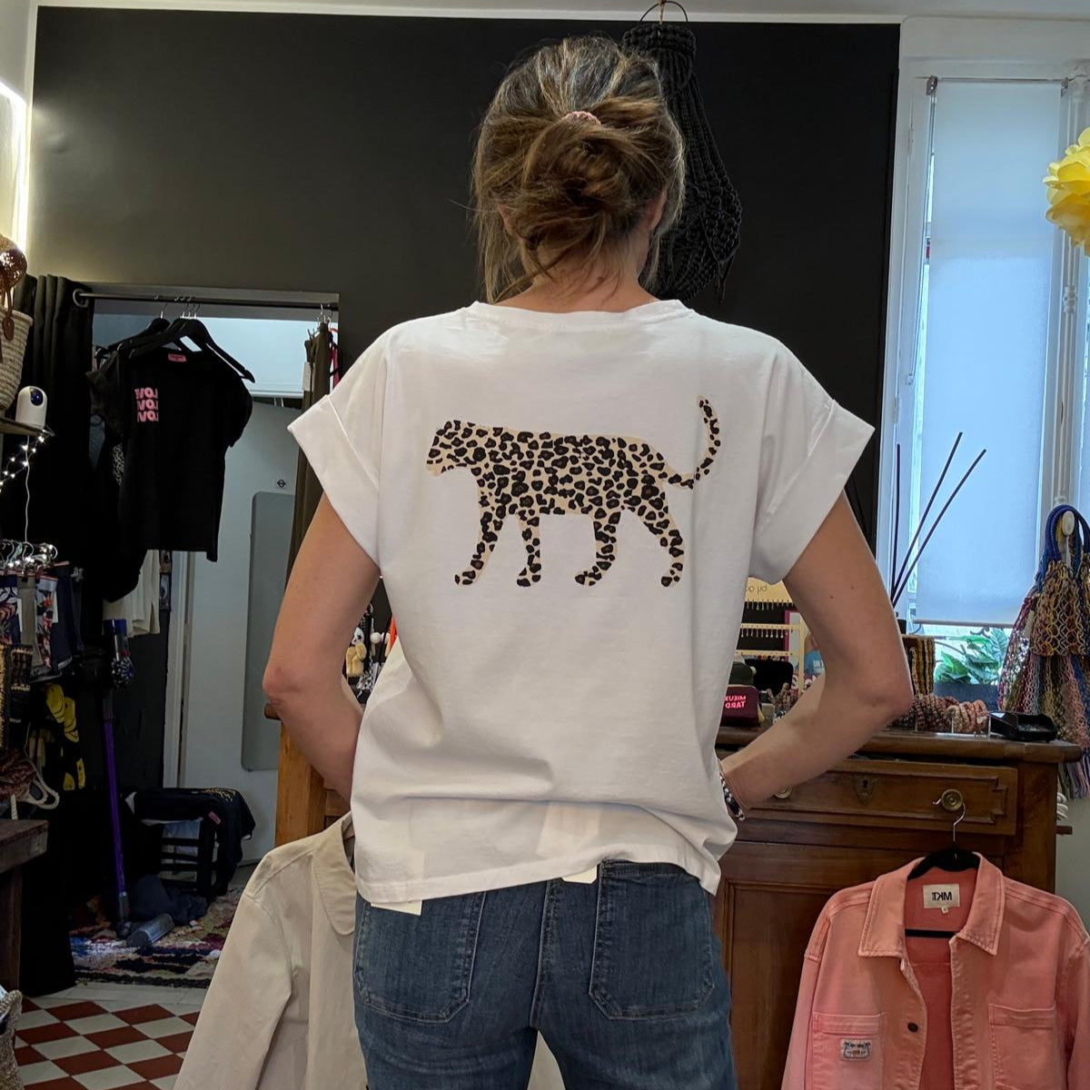 T-shirt Tigre blanc