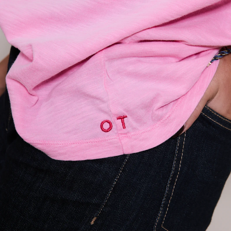 T-shirt Veronika Loubry pink - One Tee