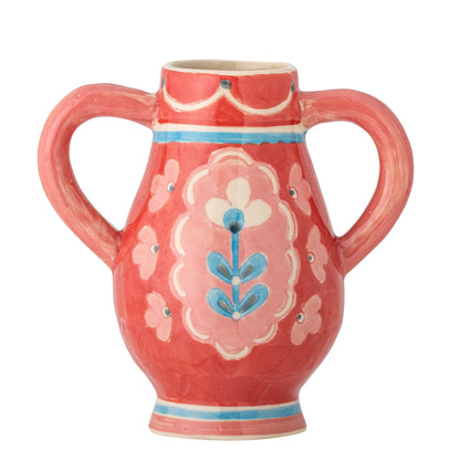 Odina Vase rose en grès