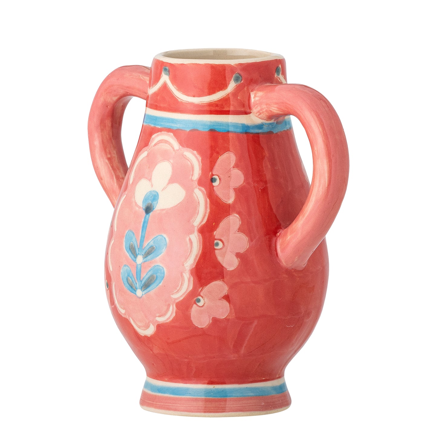 Odina Vase rose en grès