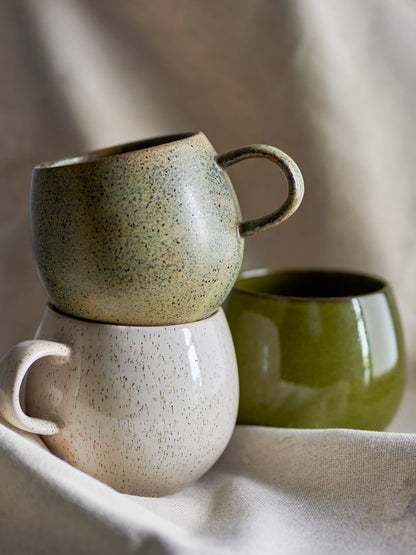 Addison mug vert en grès 500ml