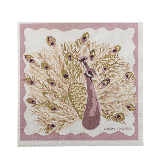 Petrilli serviettes rose FSC® - Lot de 20