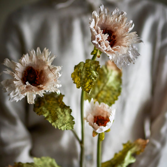 Chrysantemum Tige, Blanc, Fleurs artificielles