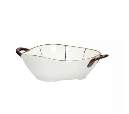 ANAFI - plat à four/bol en porcelaine 24,5cm