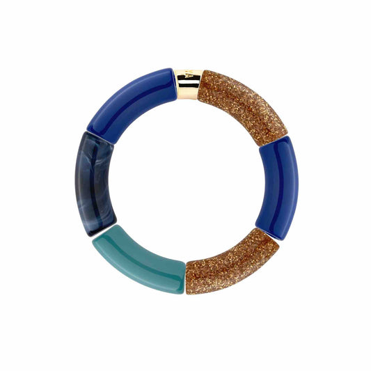 Bracelet Parabaya Azul ouro 2
