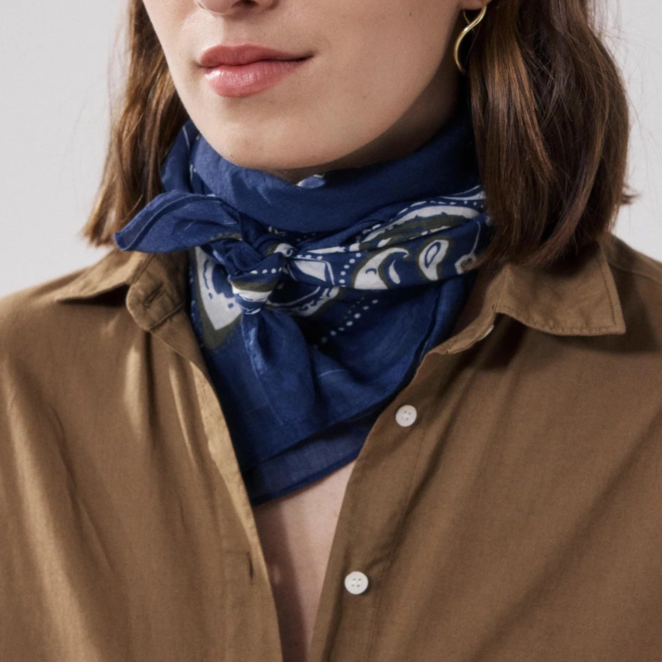 Bandana Paisley indigo - Hartford