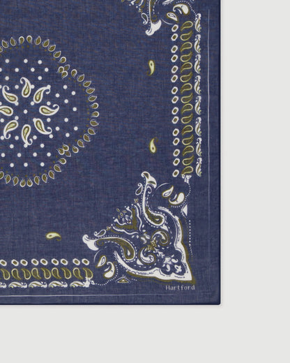 Bandana Paisley indigo - Hartford