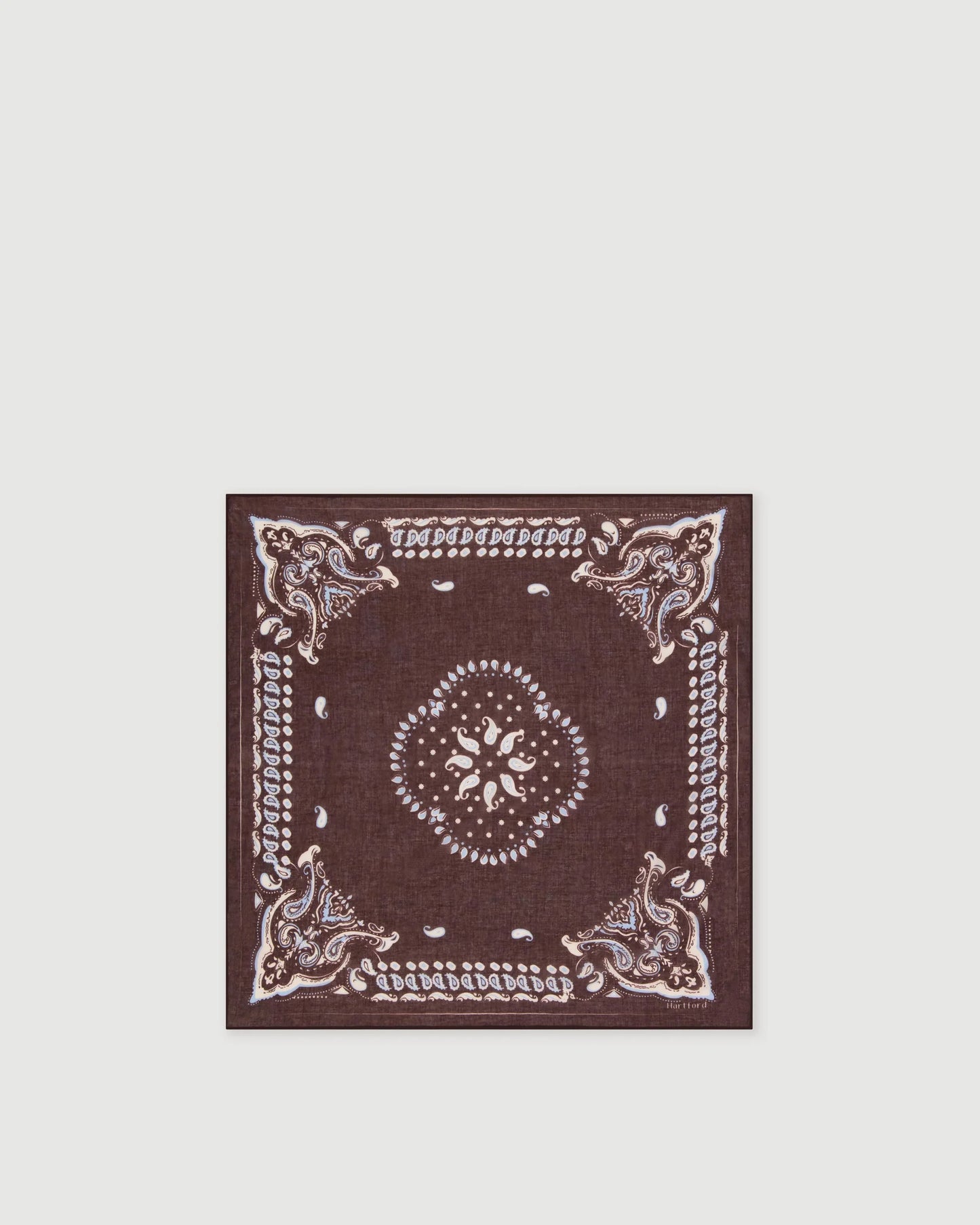 Bandana Paisley chocolat - Hartford