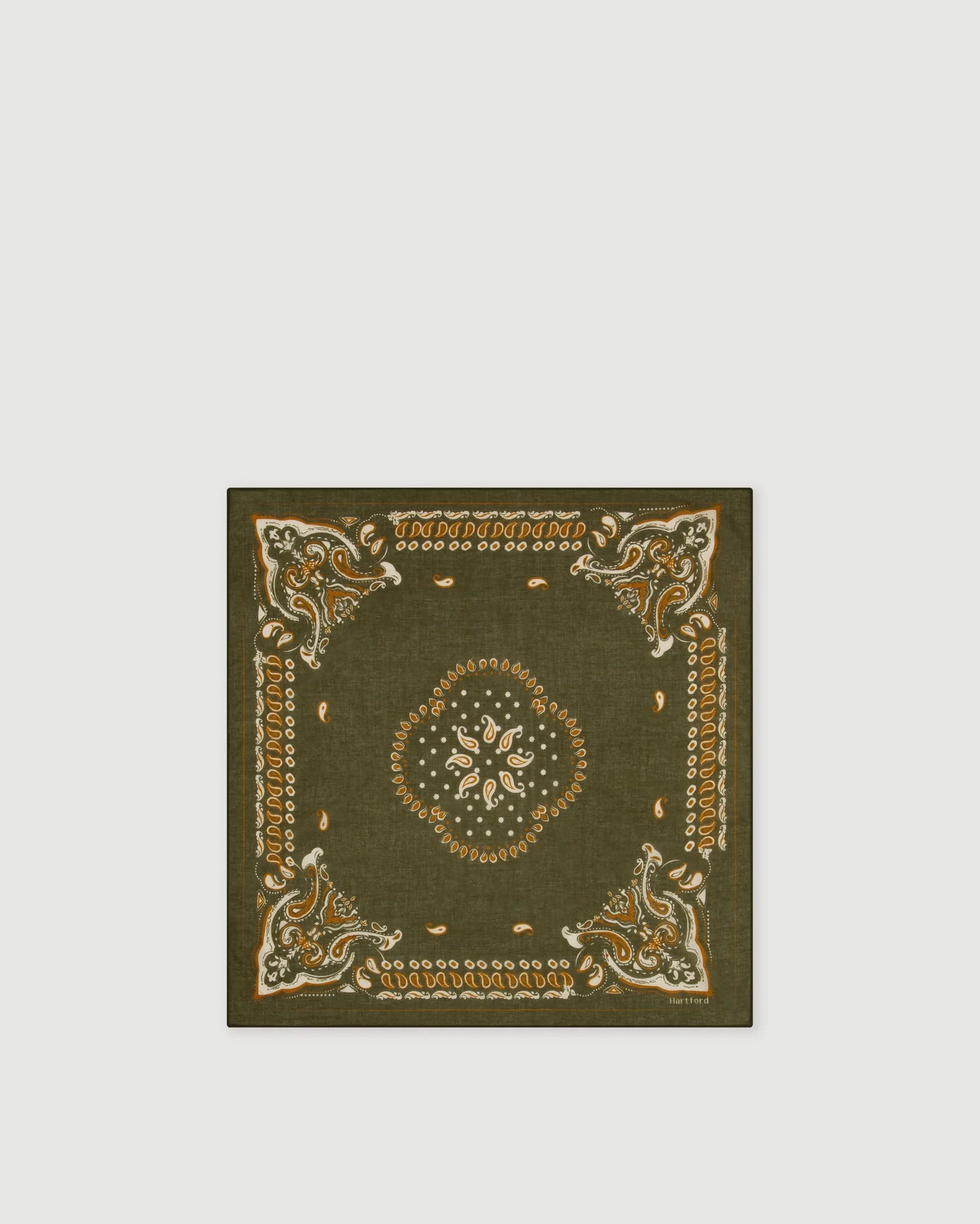 Bandana Paisley vert militaire - Hartford