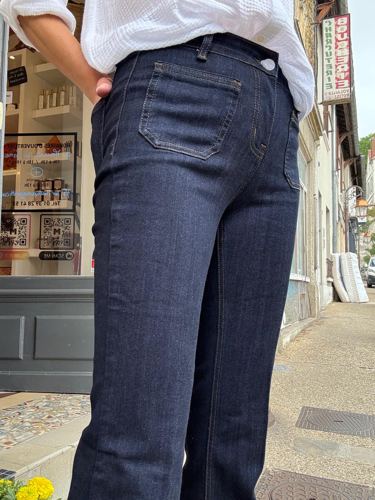 Jean Bastille Alabama blue rinse wash