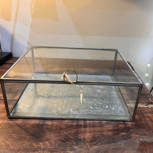 Boîte en verre