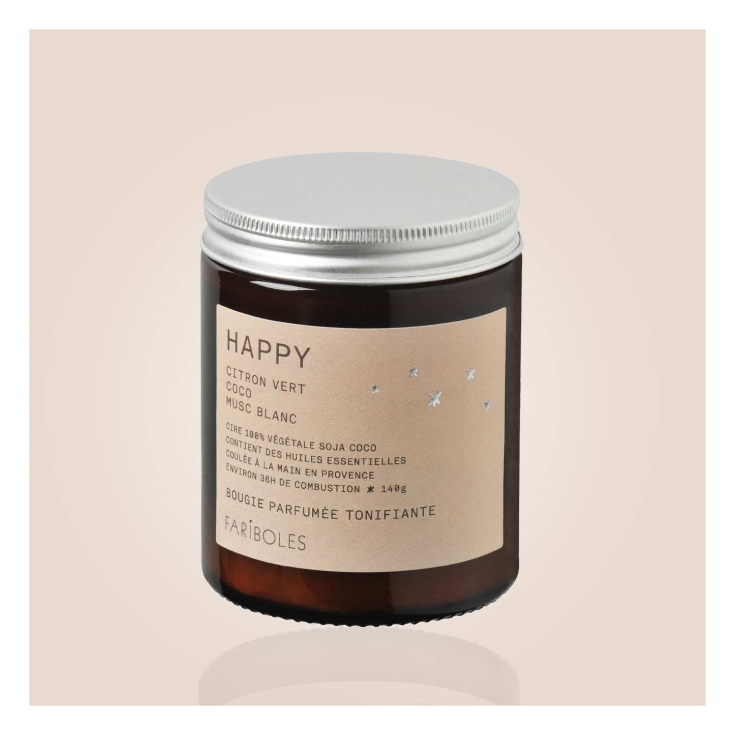 Bougie Happy 140g