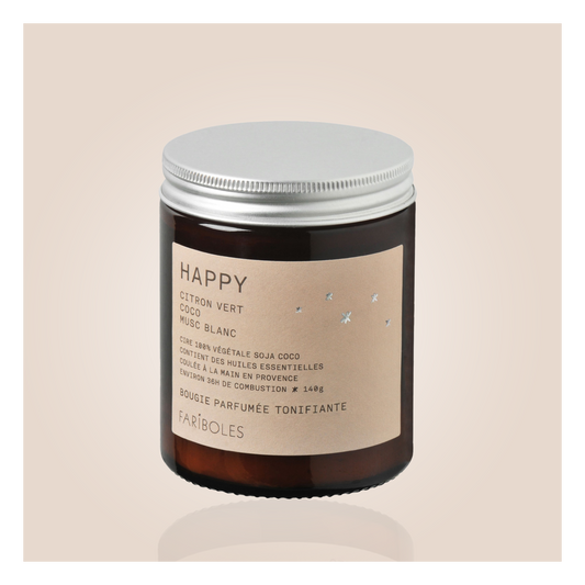 Bougie Happy 140g