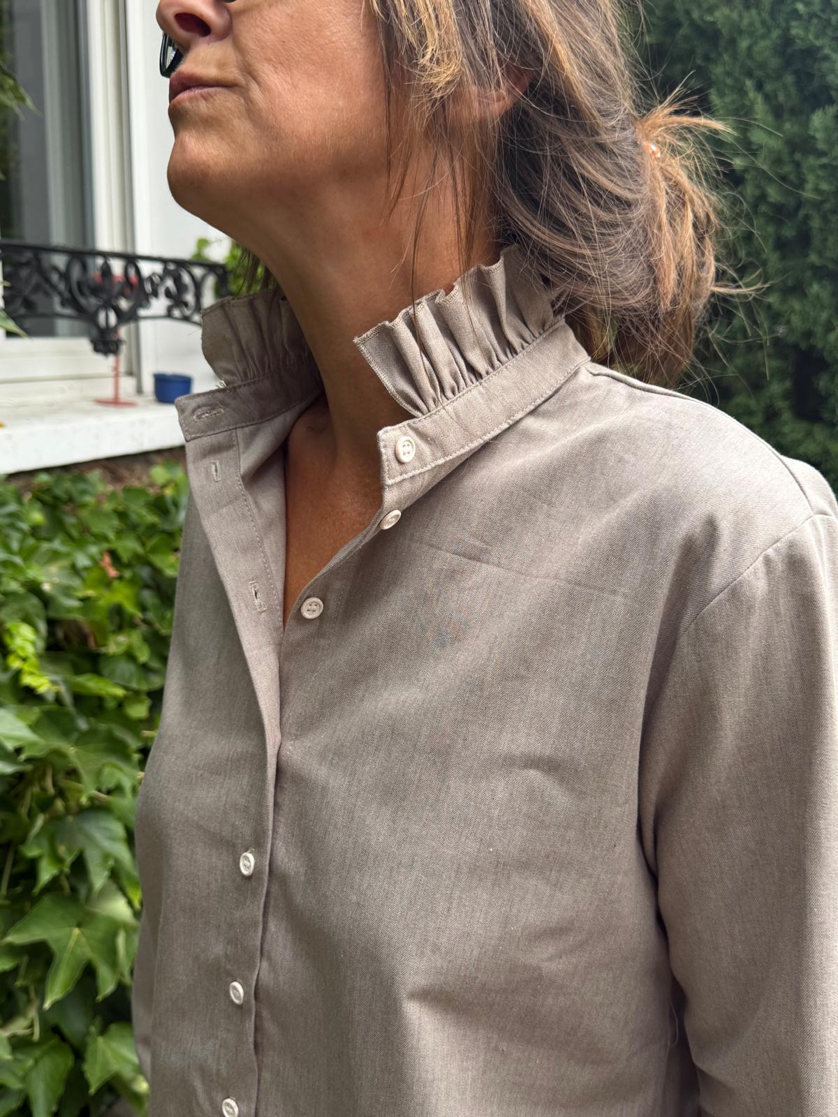 Chemise Cléo latte - Hod Paris