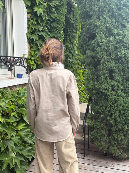 Chemise Cléo latte - Hod Paris