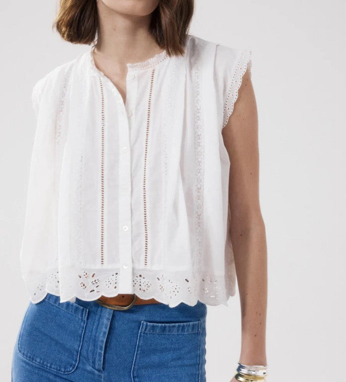 Chemise Cybil écru
