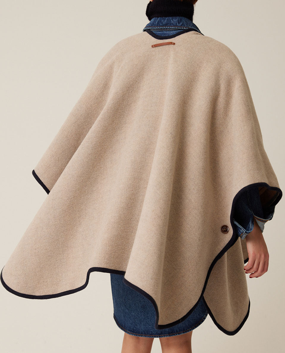 Reversible WOODSTOCK cape - Tinsels