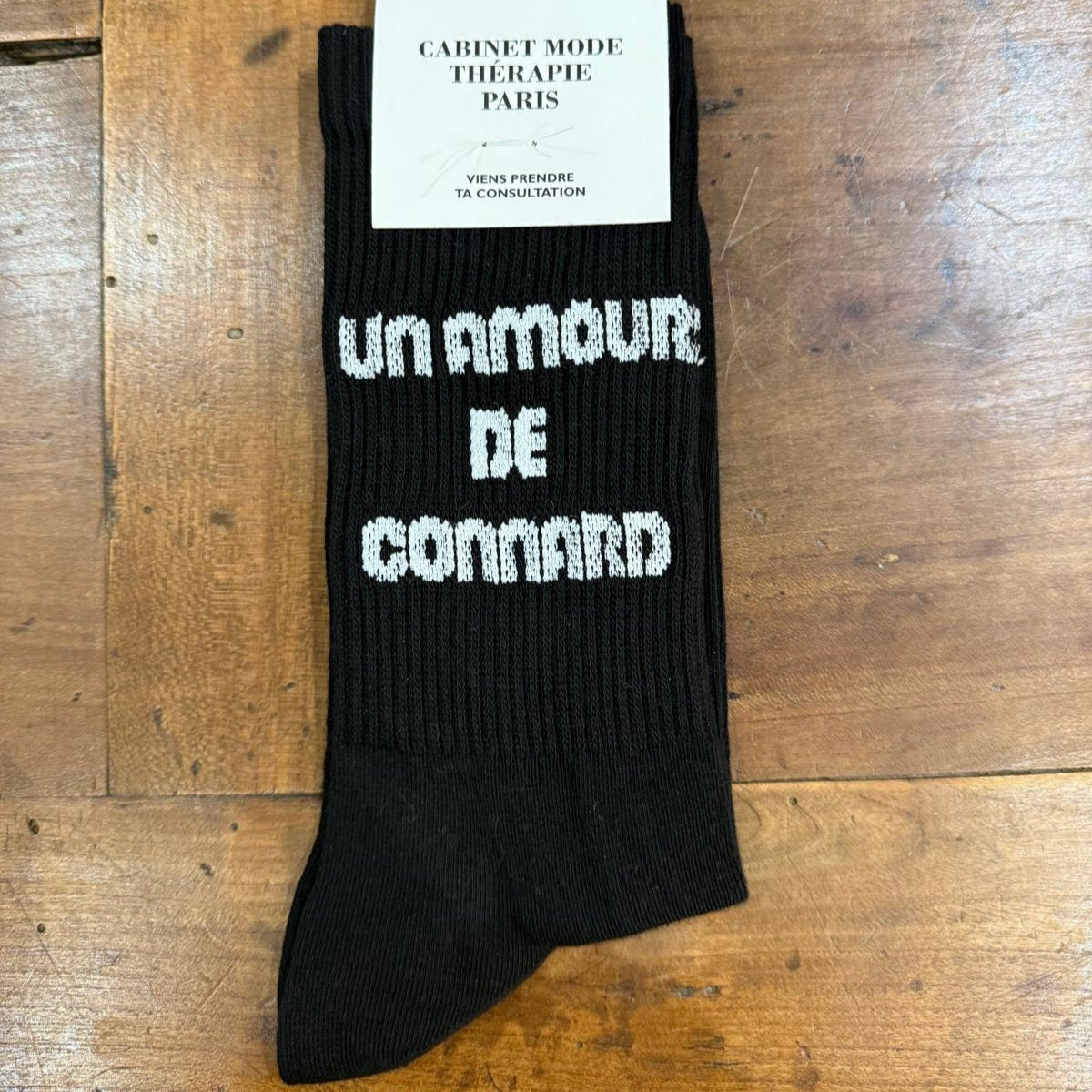 Chaussettes Un amour de connard - Cabinet Mode Thérapie