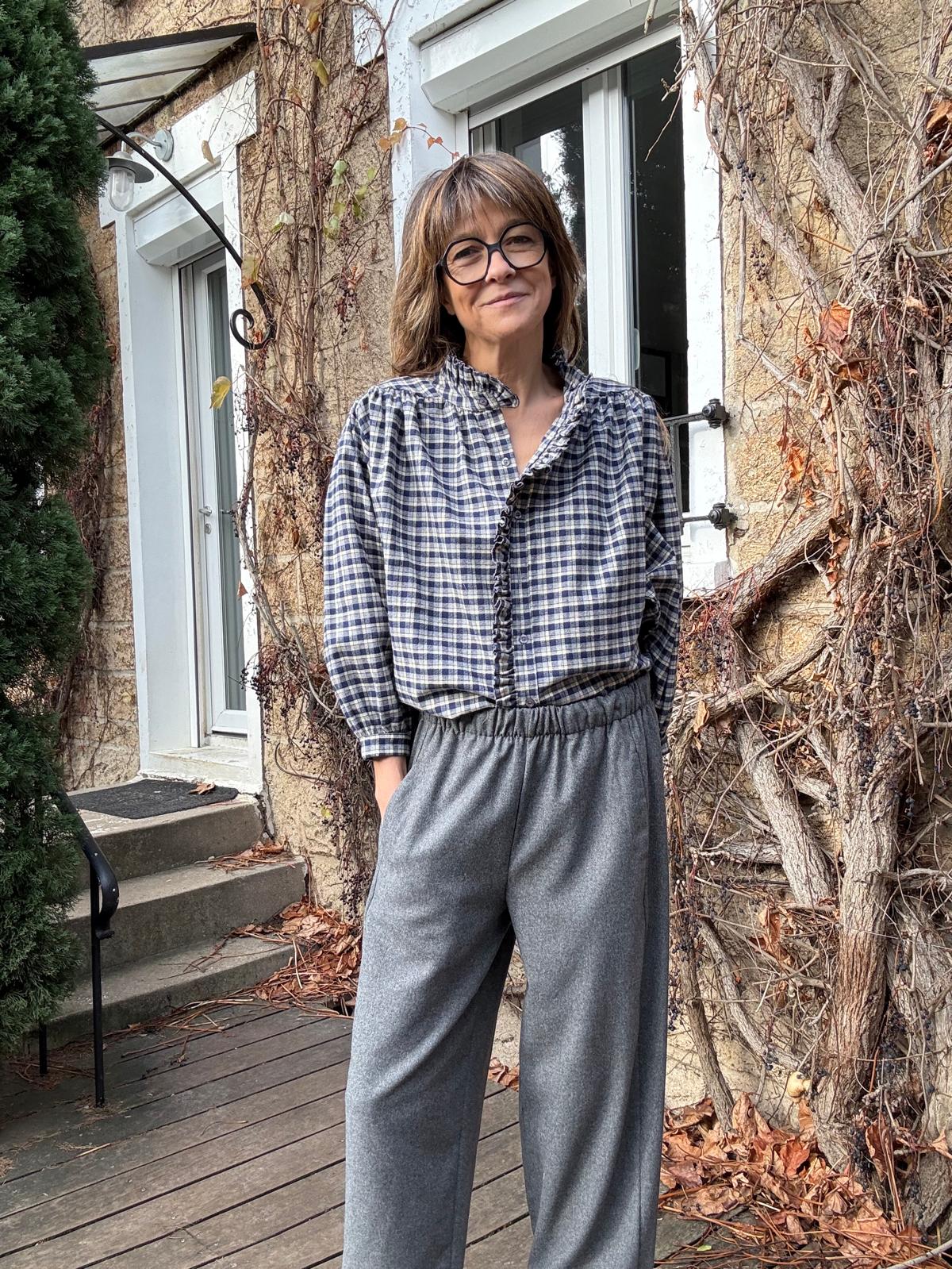 Chemise à carreaux Louisa