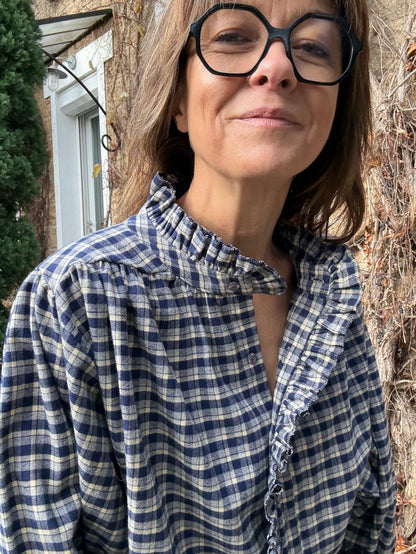 Chemise à carreaux Louisa