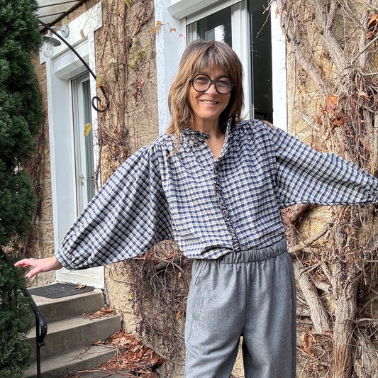 Chemise à carreaux Louisa