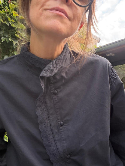 Chemise Cloud - black