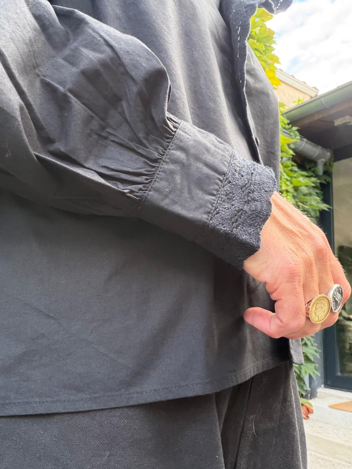 Chemise Cloud - black