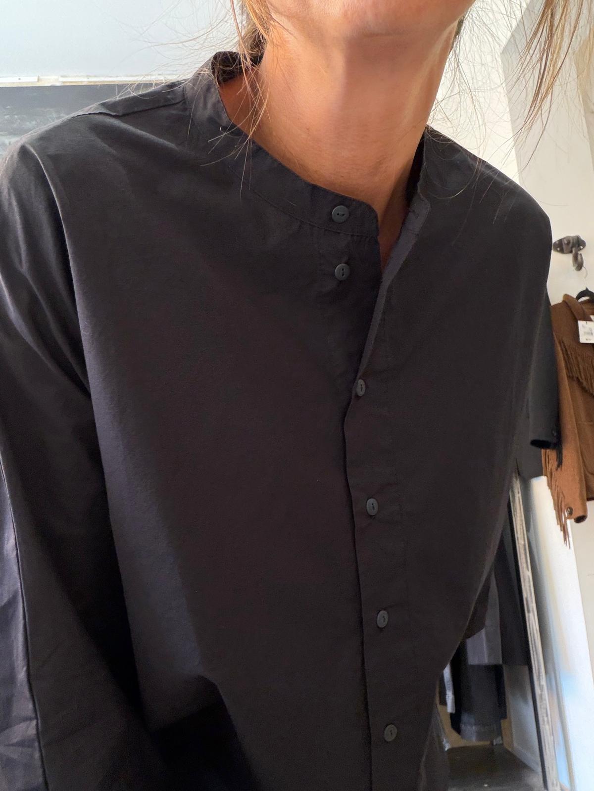 Chemise courte Seoul black