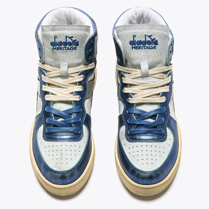 Diadora Héritage high-top sneakers - Metal Pigskin coastal blue