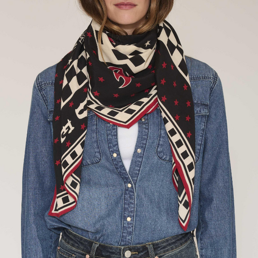 Foulard Freddy black