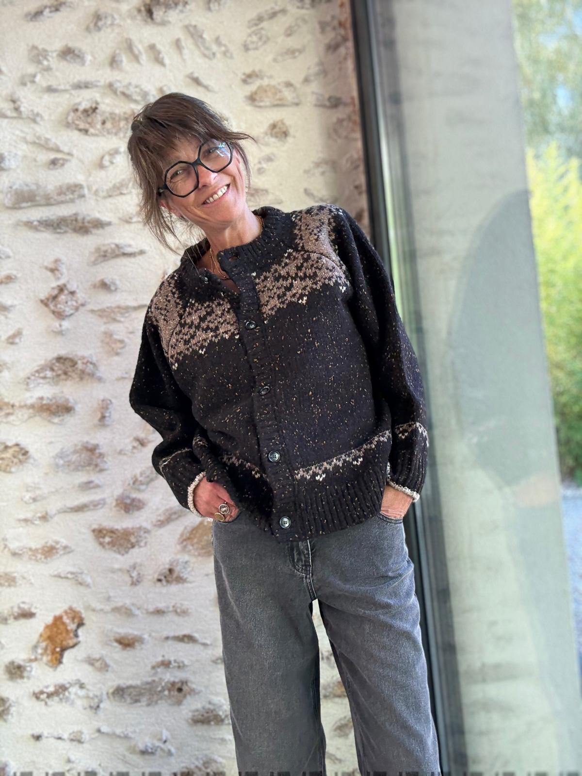 Gilet oversize Hanna Norsk