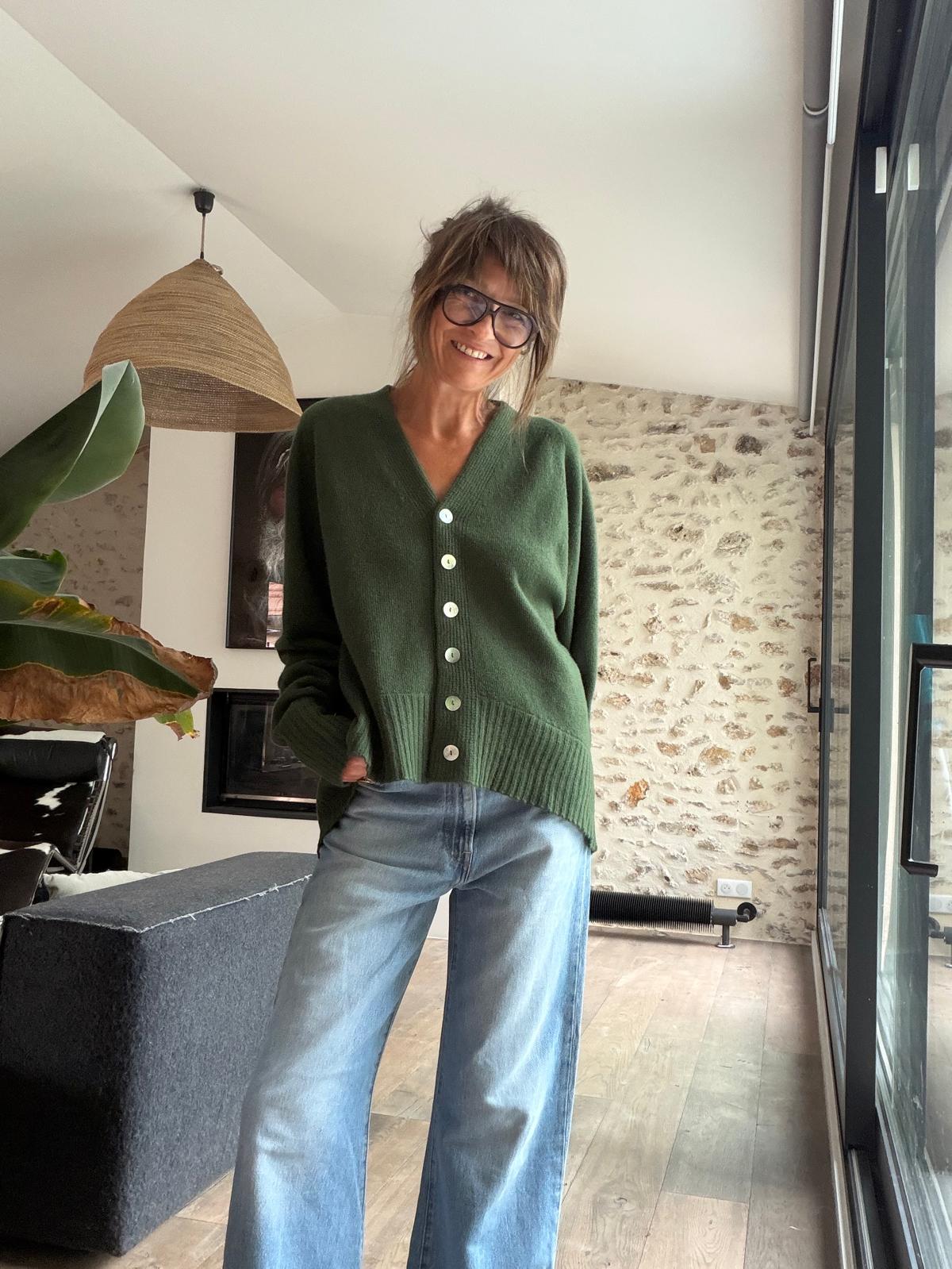 Soledad oversized British waistcoat