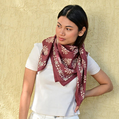 Grand foulard GALATIE Bordeaux