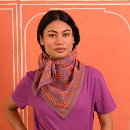 Grand foulard GALATIE Flame